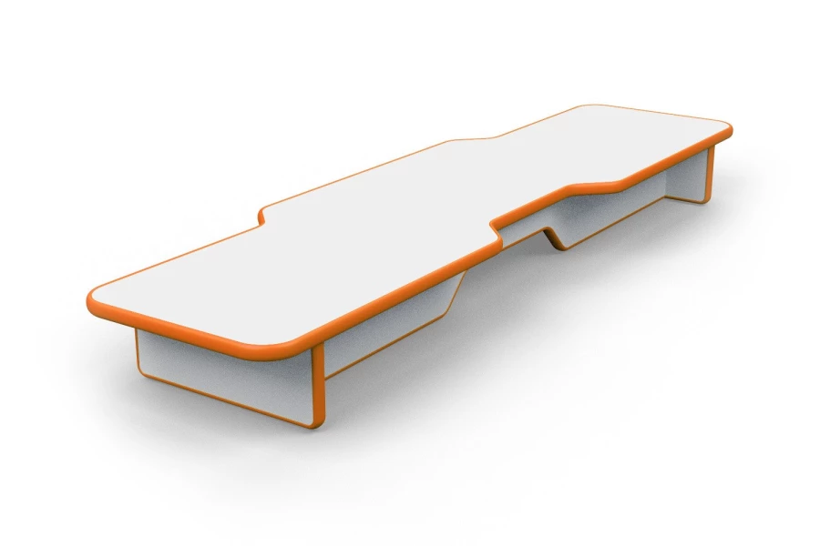 Подставка для монитора и акустической системы VMMGAME Base 120 Light Orange (изображение №2)