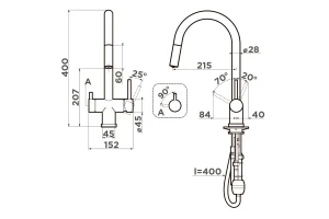 Второе фото. Смеситель OMOIKIRI Akita
