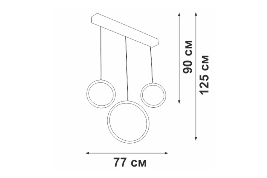 Светильник подвесной V3050-0/3S (изображение №6)