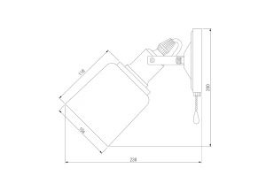 Второе фото. Бра Astor