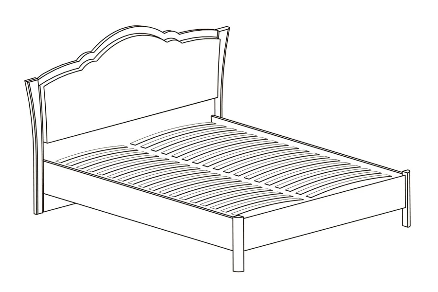 Кровать без подъёмного механизма Мартина (изображение №3)