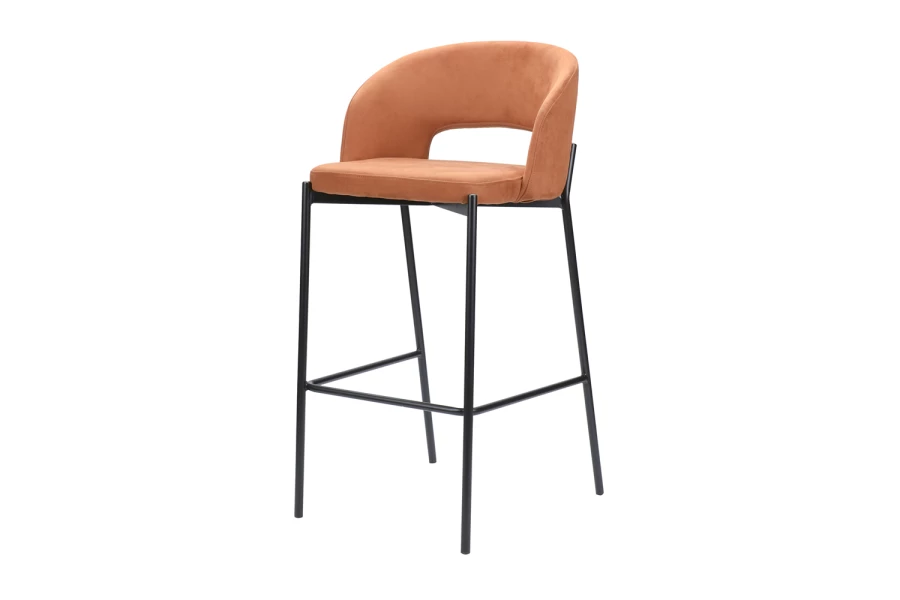 Барный стул Horace коричневый (изображение №1)