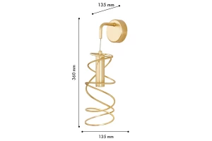 Второе фото. Светильник настенный Fontes