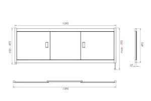 Второе фото. Экран под ванну ONIKA Монако