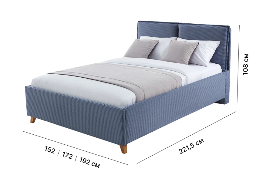 Кровать с подъёмным механизмом SCANDICA Лайма (изображение №12)