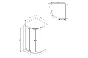 Второе фото. Душевое ограждение