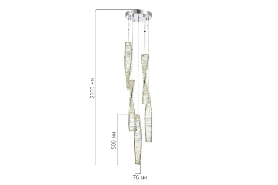Светильник подвесной Elica (изображение №3)