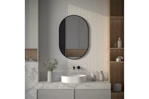 Второе фото. Зеркало с LED-подсветкой Aura