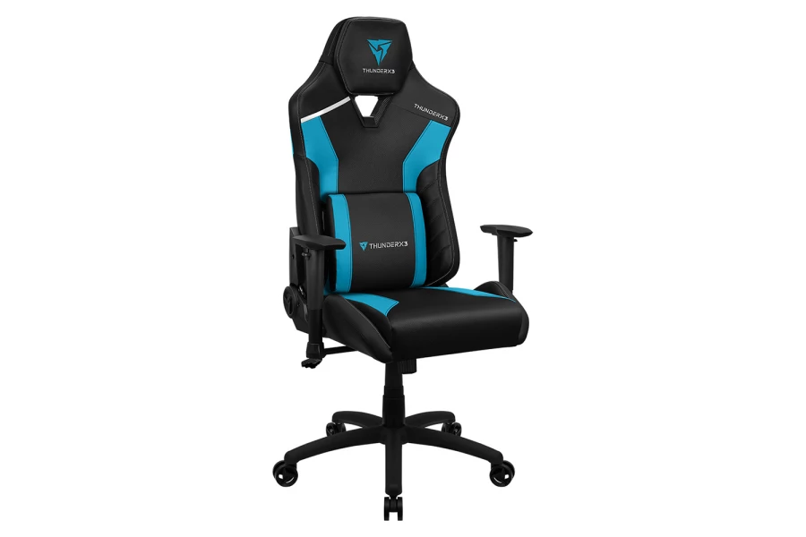 Кресло компьютерное игровое ThunderX3 TC3 Max Azure Blue (изображение №1)