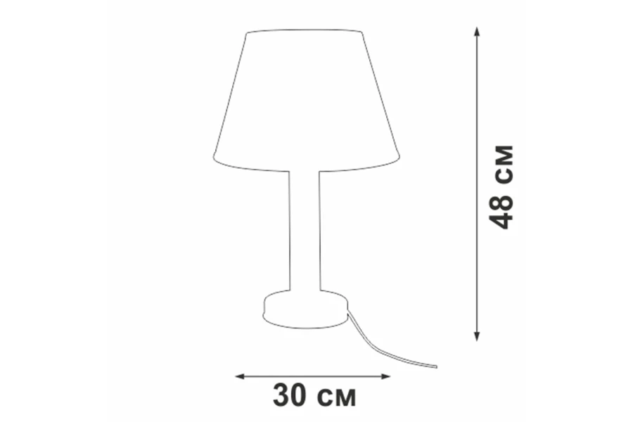 Светильник настольный VITALUCE V4837/1L (изображение №2)