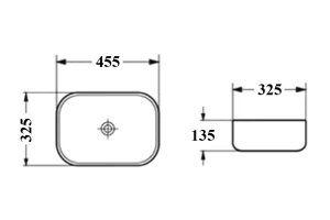 Второе фото. Раковина накладная BOND Cube