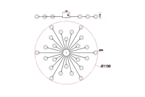 Второе фото. Светильник потолочный FREYA Celebrity