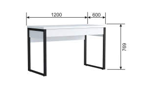 Второе фото. Письменный стол Лофт Madrid М-1