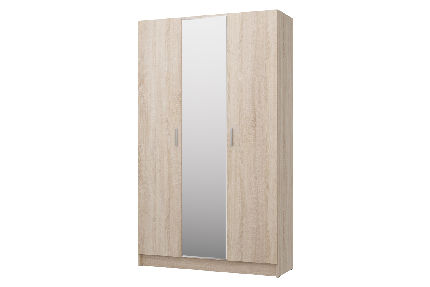 Шкаф 3-дверный с зеркалом Лофт 120х202х42 см