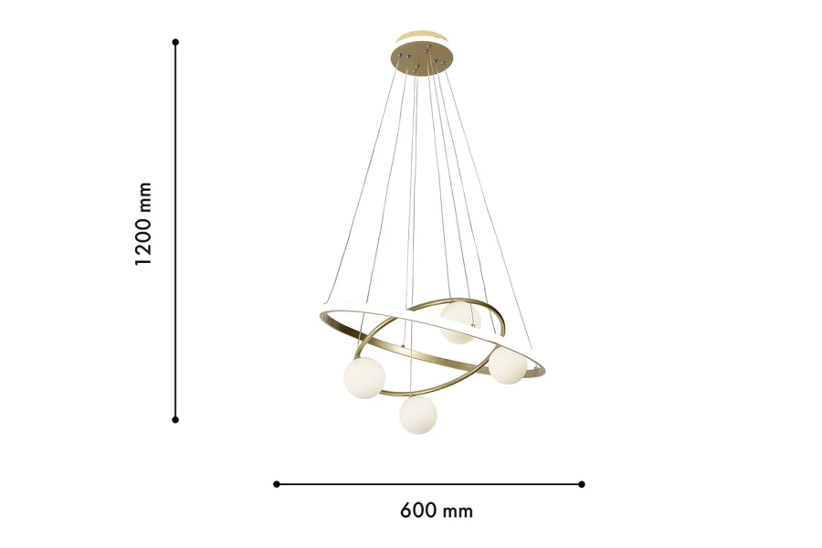 Люстра подвесная LED Orbium (изображение №3)