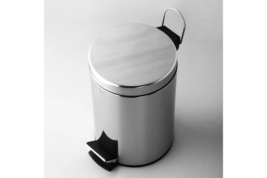 Ведро для мусора с крышкой WasserKRAFT K-635 (изображение №2)