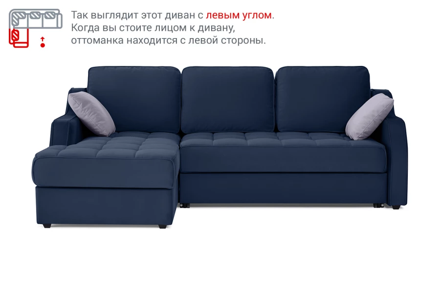 Угловой диван-кровать DREAMART Рольф (изображение №23)