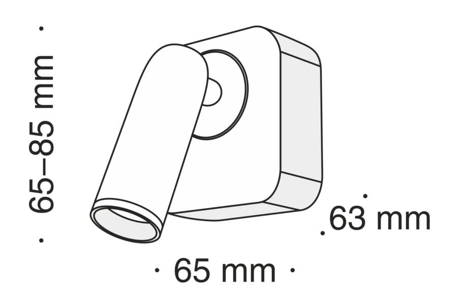 Бра LED MAYTONI Ceiling & Wall Mirax 2 кв.м (изображение №4)