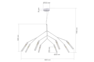 Второе фото. Светильник подвесной Kaito