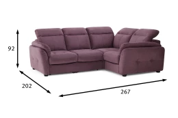 Угловой диван-кровать ESTA Рауль