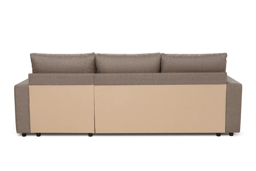 Угловой диван-кровать - аналог IKEA VILASUND, 235х90х155 см, бежевый (изображение №15)
