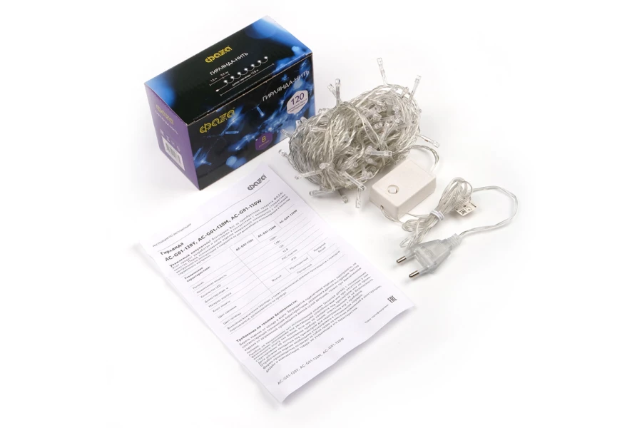 Электрогирлянда ФАZА AC-G01-120 (изображение №3)