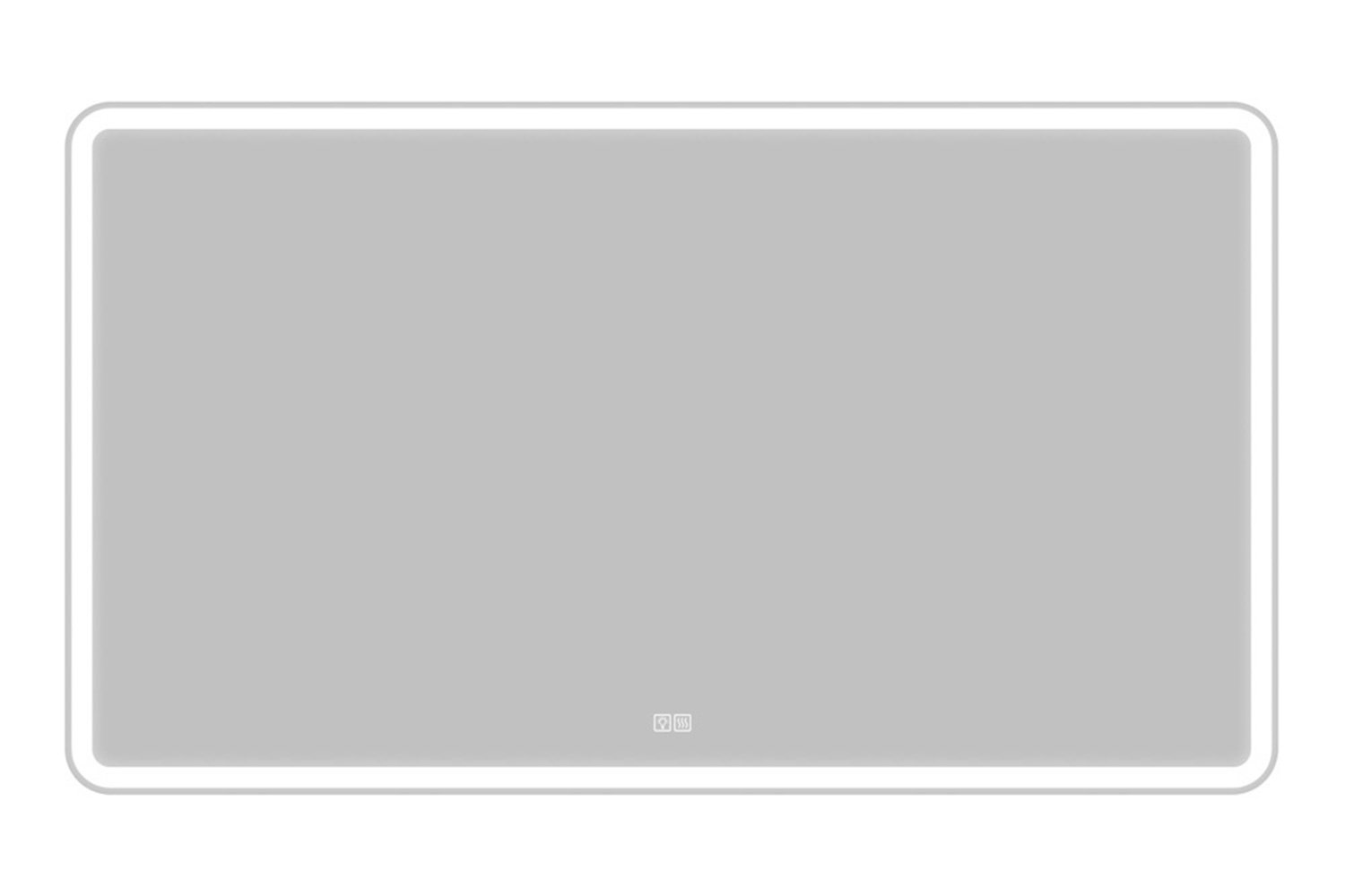 Зеркало с подсветкой SPC-MAR-1400-800-LED-TCH-WARM