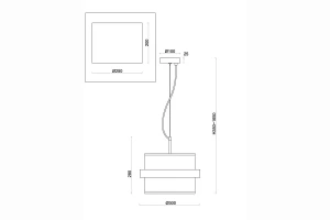 Второе фото. Светильник подвесной FREYA Modern Bride