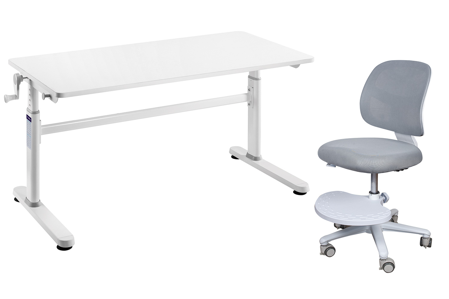Комплект мебели Cubby парта Imparare Grey и кресло Marte Grey