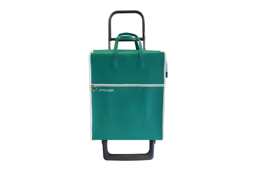 Сумка-тележка на 2 колёсиках MNL001 verde JOY-1800 (изображение №1)