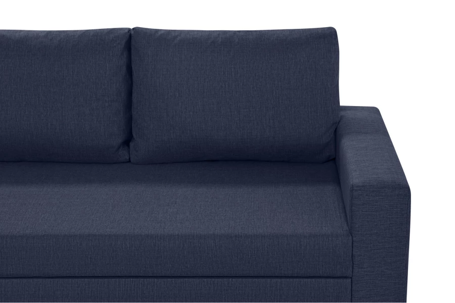 Угловой диван-кровать - аналог IKEA VILASUND, 235х90х155 см, синий (изображение №9)