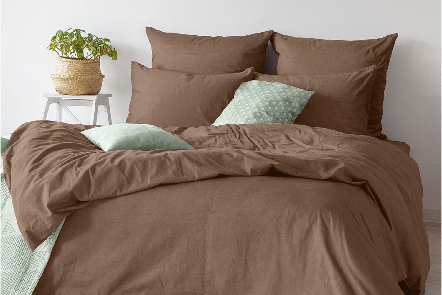 Комплект постельного белья Sateen Caramel