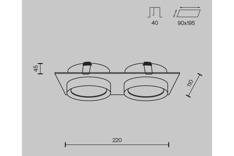 Светильник встраиваемый Downlight Hoop (изображение №7)