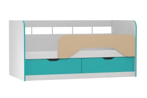 Кровать с бортиком Радуга