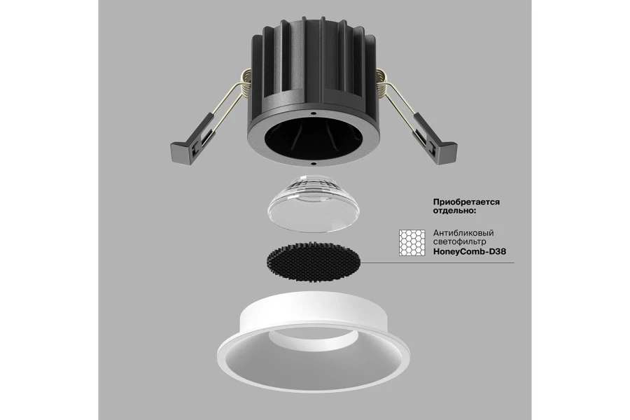 Светильник встраиваемый Downlight Round (изображение №13)