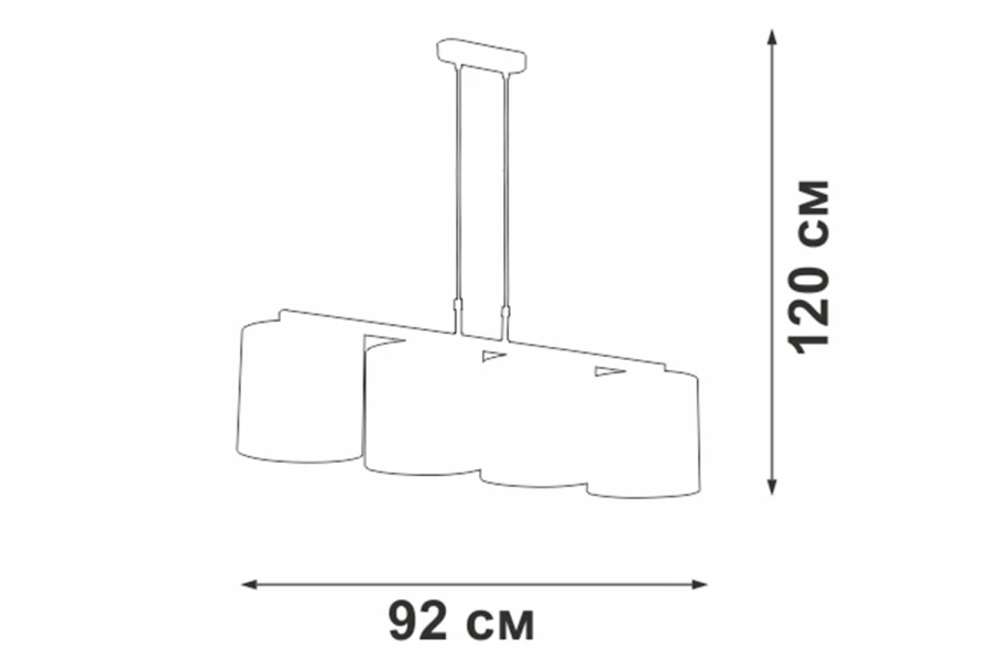 Люстра V2881-1/4S (изображение №5)