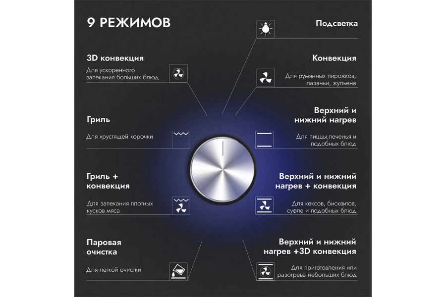 Электрический духовой шкаф V6EB59888 (изображение №8)