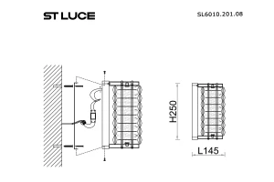 Второе фото. Бра ST LUCE Espira