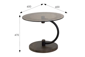 Второе фото. Журнальный стол Дуэт