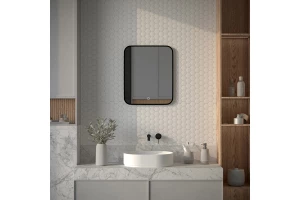 Второе фото. Зеркало с LED-подсветкой DEFESTO Aura