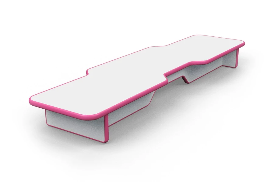 Подставка для монитора и акустической системы VMMGAME Base 120 Light Pink (изображение №2)