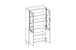 Второе фото. Шкаф Paloma