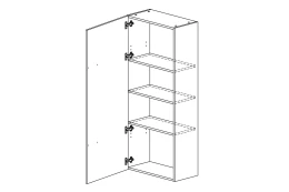 Шкаф настенный SOLANA Linea
