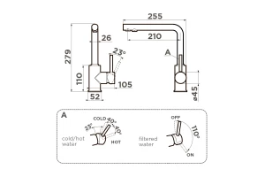 Второе фото. Смеситель OMOIKIRI Nakagawa