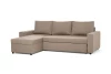 Угловой диван-кровать - аналог IKEA VILASUND, 235х90х155 см, бежевый