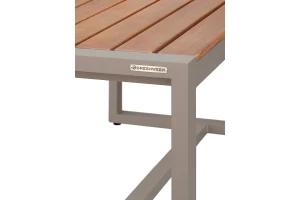 Второе фото. Стол обеденный уличный Santorini