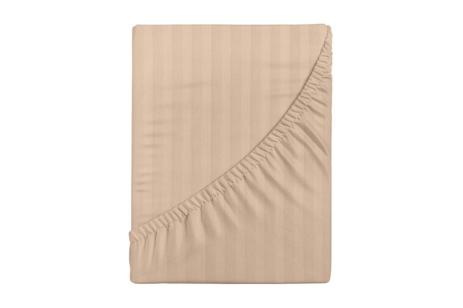 Простыня на резинке Stripe Premium Bronze