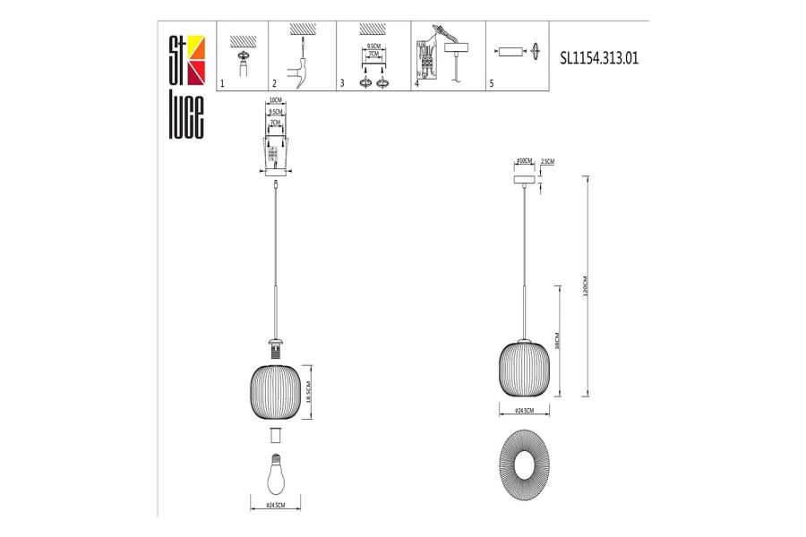 Светильник подвесной Gran (изображение №2)