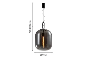 Второе фото. Светильник подвесной FAVOURITE Canister