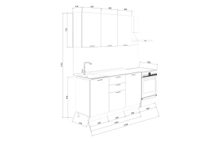 Второе фото. Кухонный гарнитур Весна